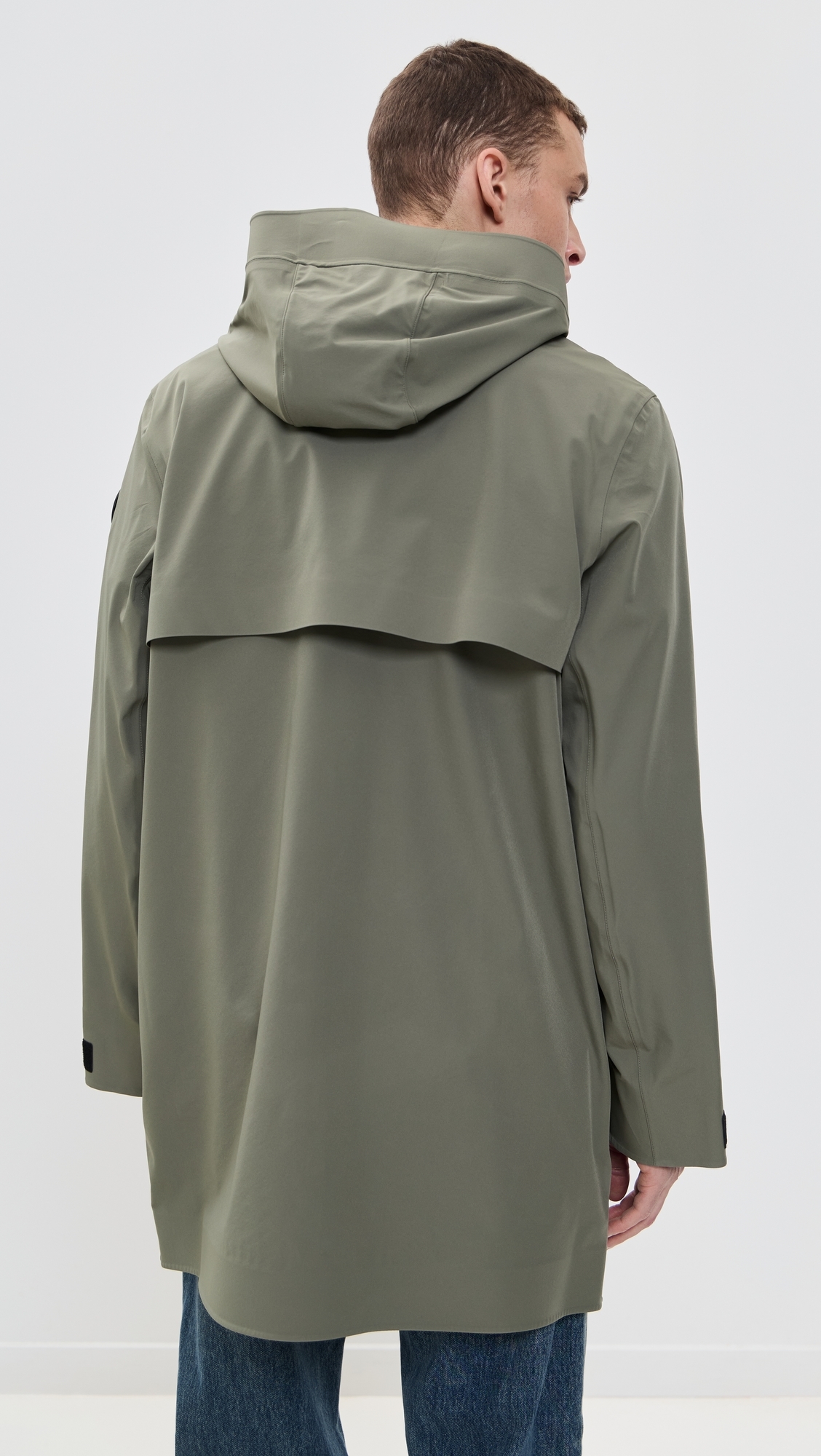 Canada Goose Black Disc Barclay Rain Jacket Smokey Sage