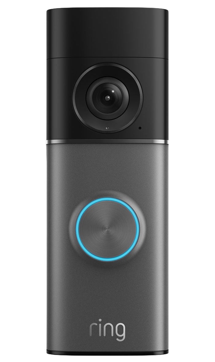 Wired Doorbell Pro With Retinal 4K Security Camera in Deep Silver