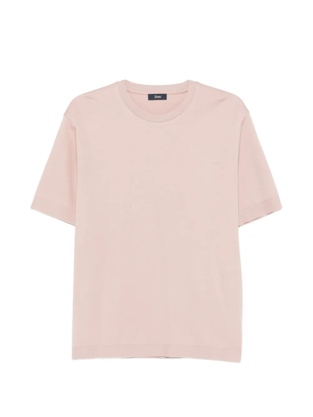 Short-Sleeve Cotton T-Shirt — Pink