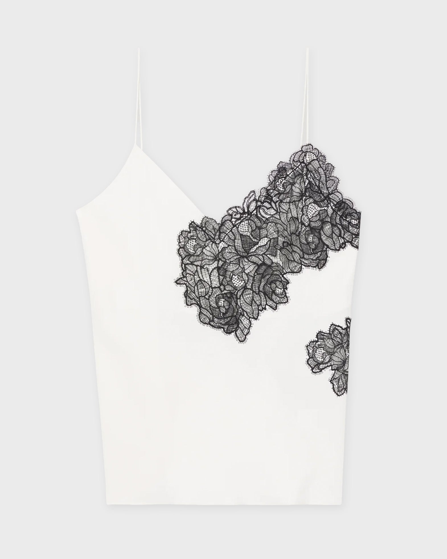 Róhe Top Lace Camisole White
