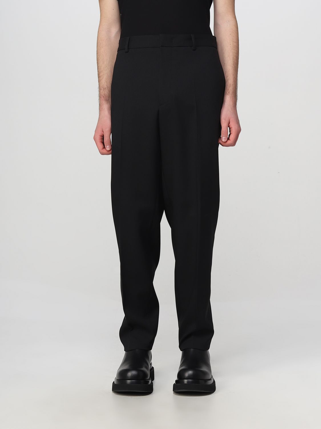 Pants Men color Black