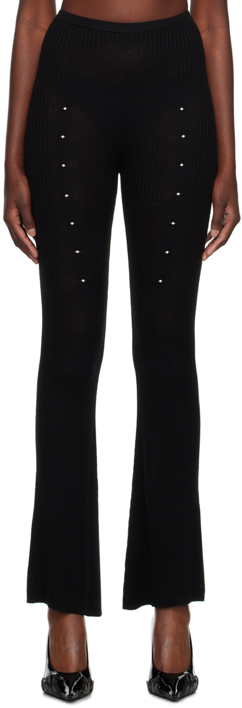 Rui Black Flared Lounge Pants