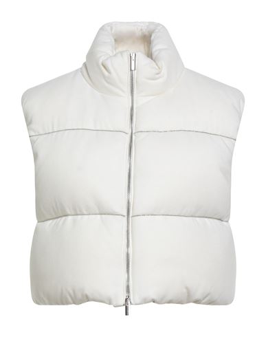 Woman Vest Ivory Size 6 Cashmere, Polyamide, Polyester