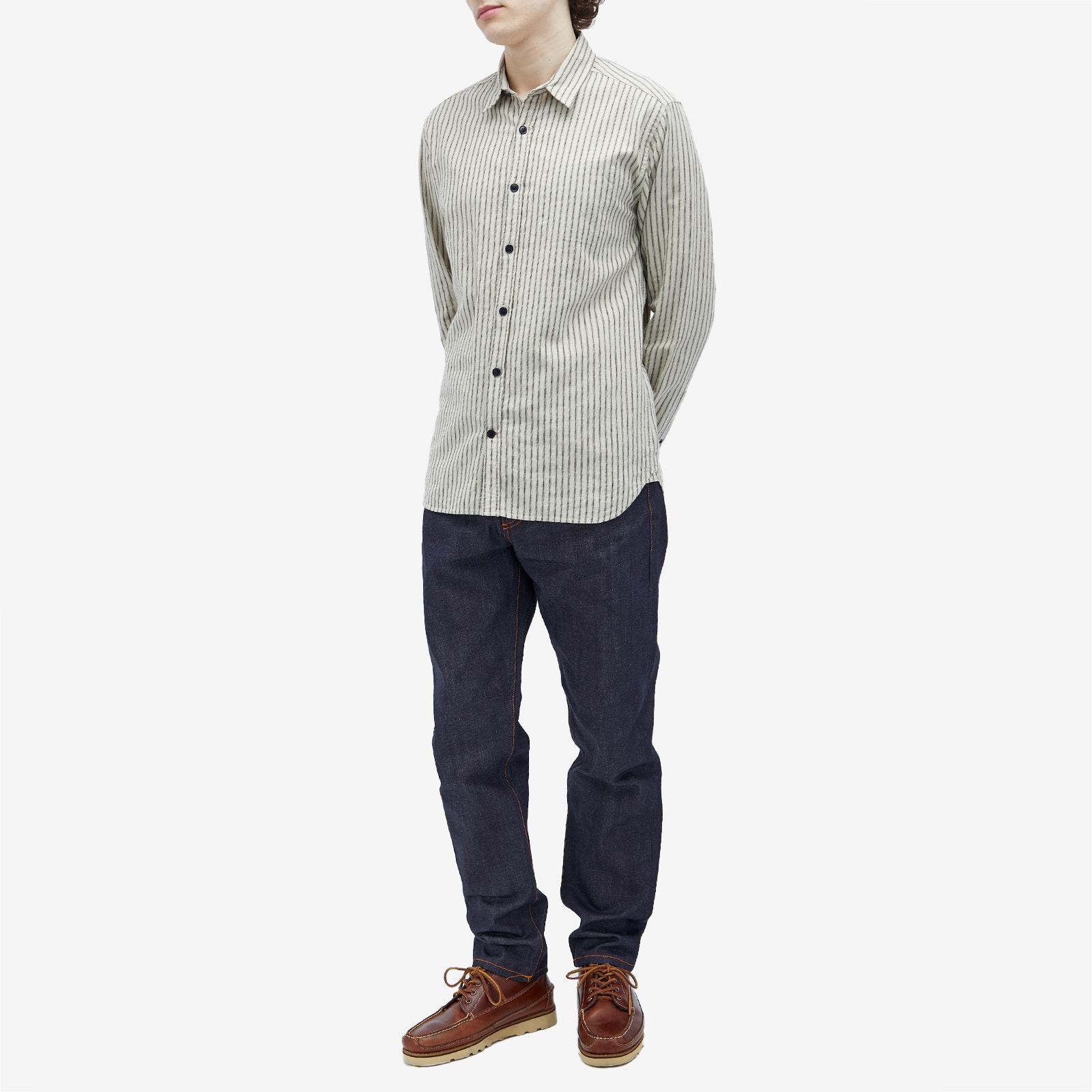 Nudie Jeans Co Men's Nudie Jeans Steady Eddie II Jeans in Dry Selvage