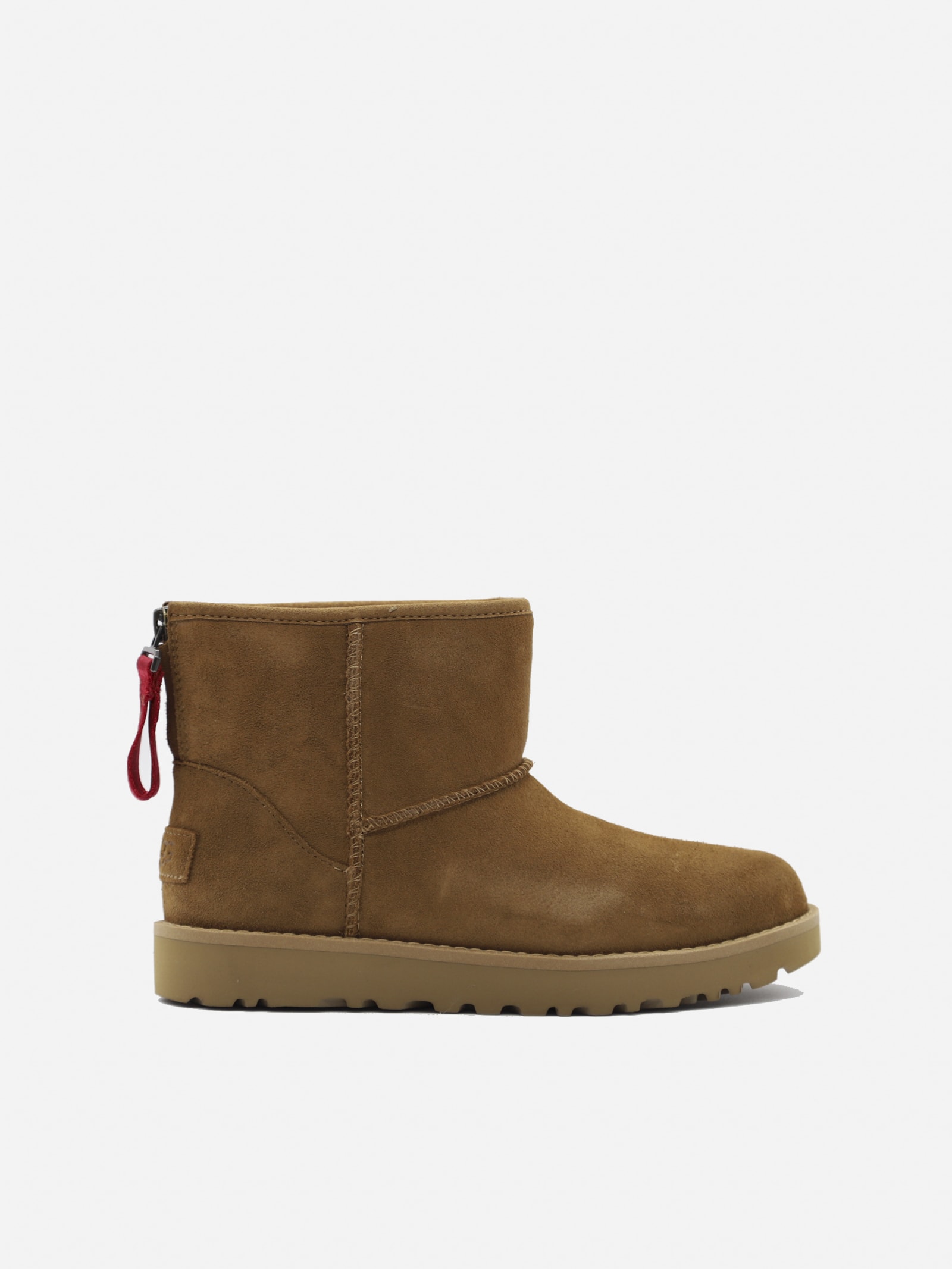 Classic Ankle Boots In Suede