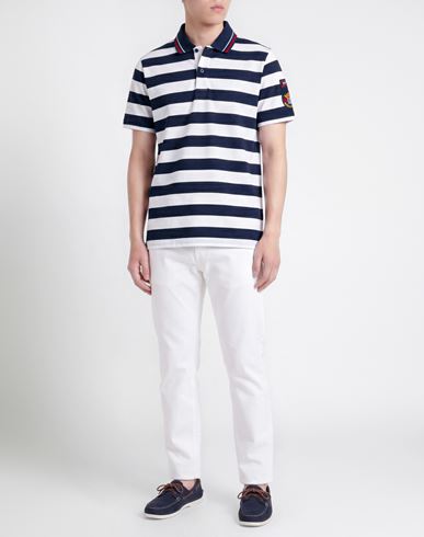 Man Polo shirt White Size XXL Cotton