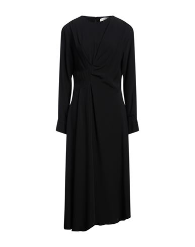 Woman Midi dress Black Size 2 Viscose, Acetate