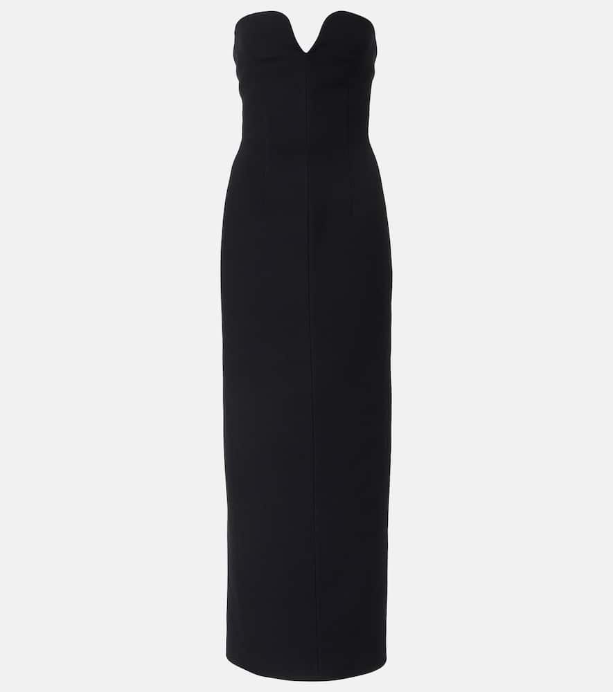 Yao strapless maxi dress