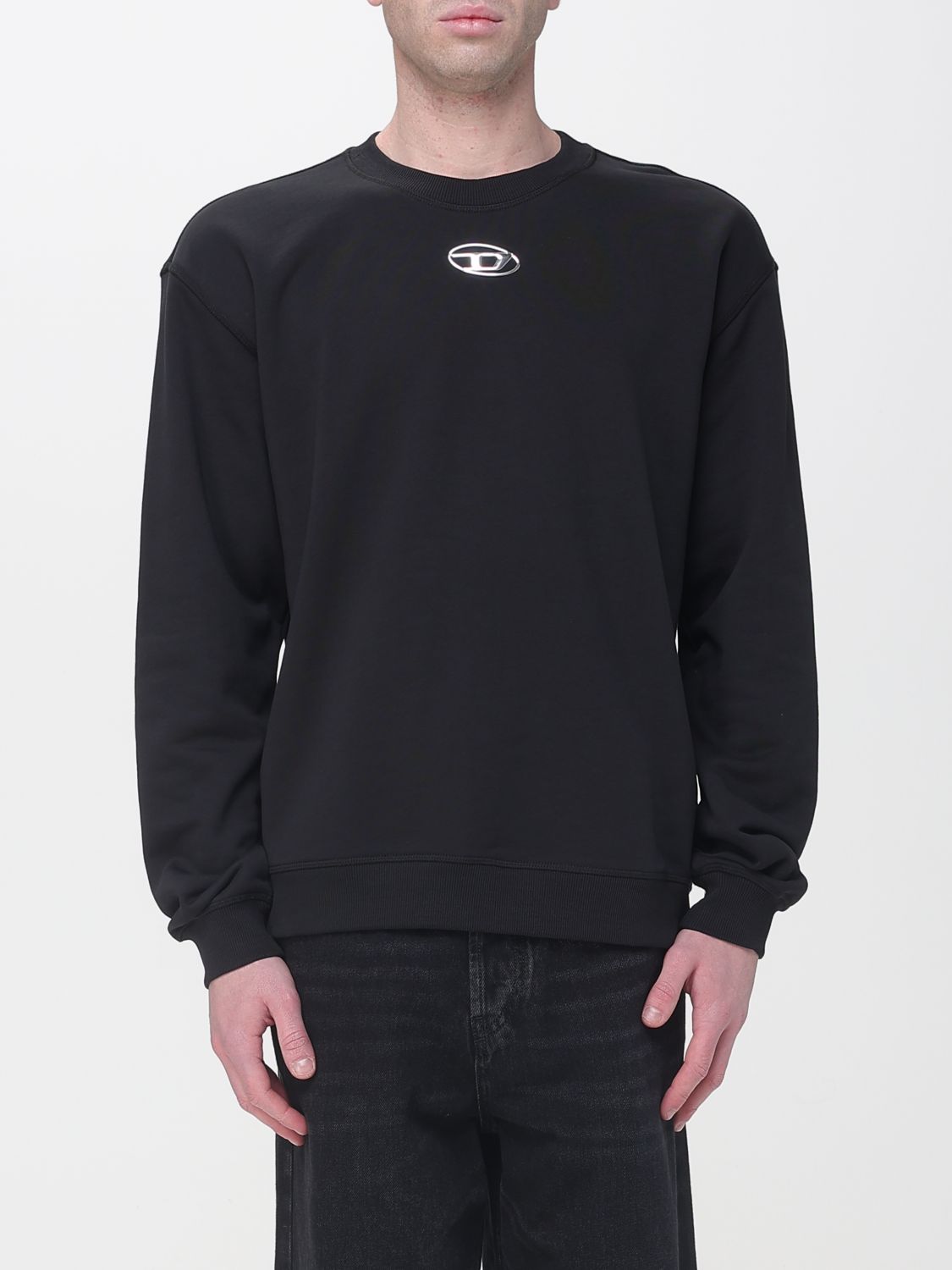 Sweatshirt Men color Black