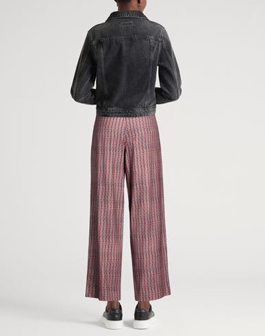 Woman Pants Brick Size L Wool