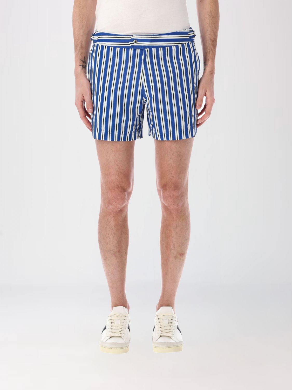 Swimsuit Men color Blue