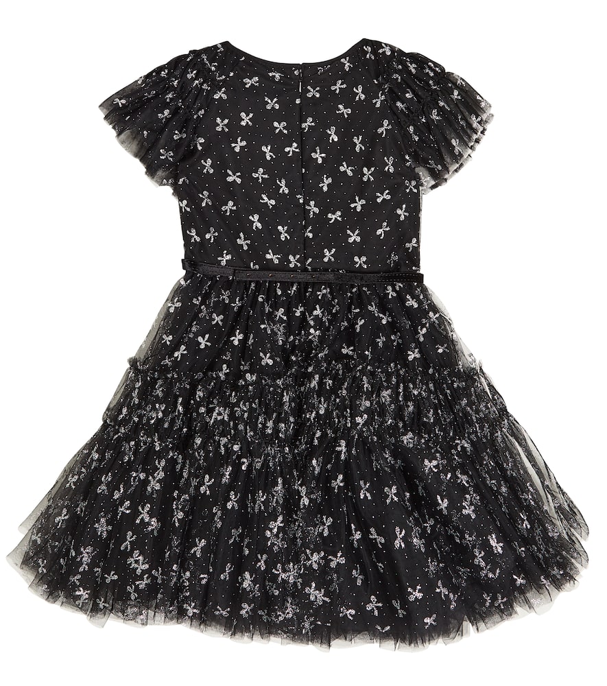 Monnalisa Ruffled tulle dress