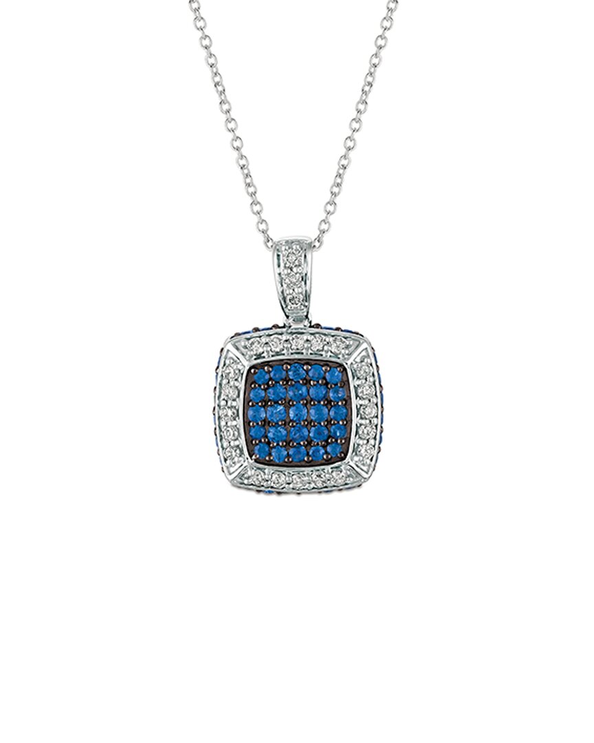 Le Vian Blueberry Sapphire 14K 1.06 Ct. Tw. Diamond & Sapphire Pendant