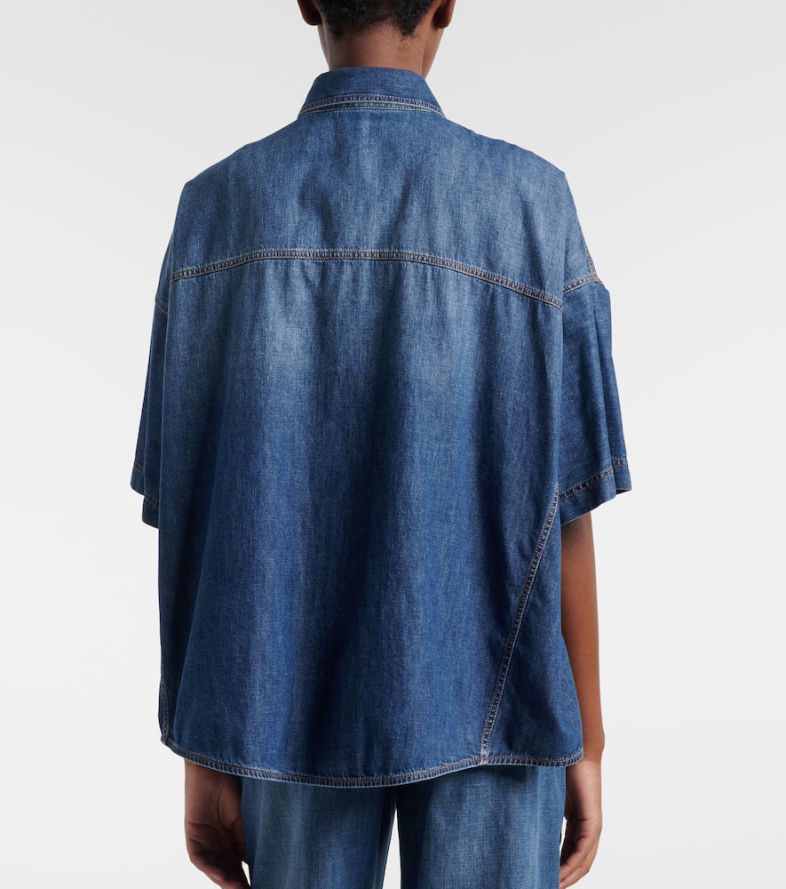 Denim top