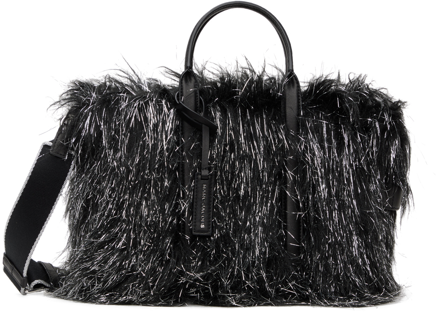 Black &amp; Silver Mini The Creature Tote Bag