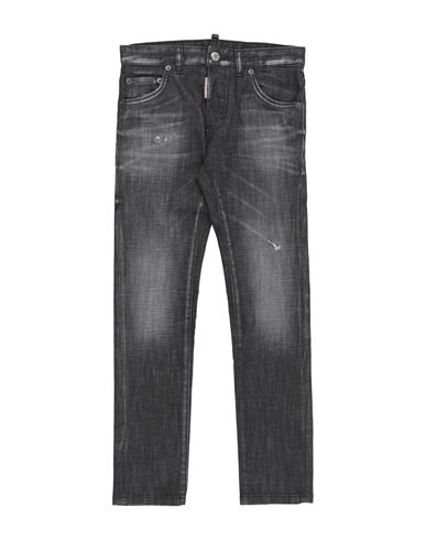 Kid Jeans Black Size 10 Cotton, Elastane, Cow leather