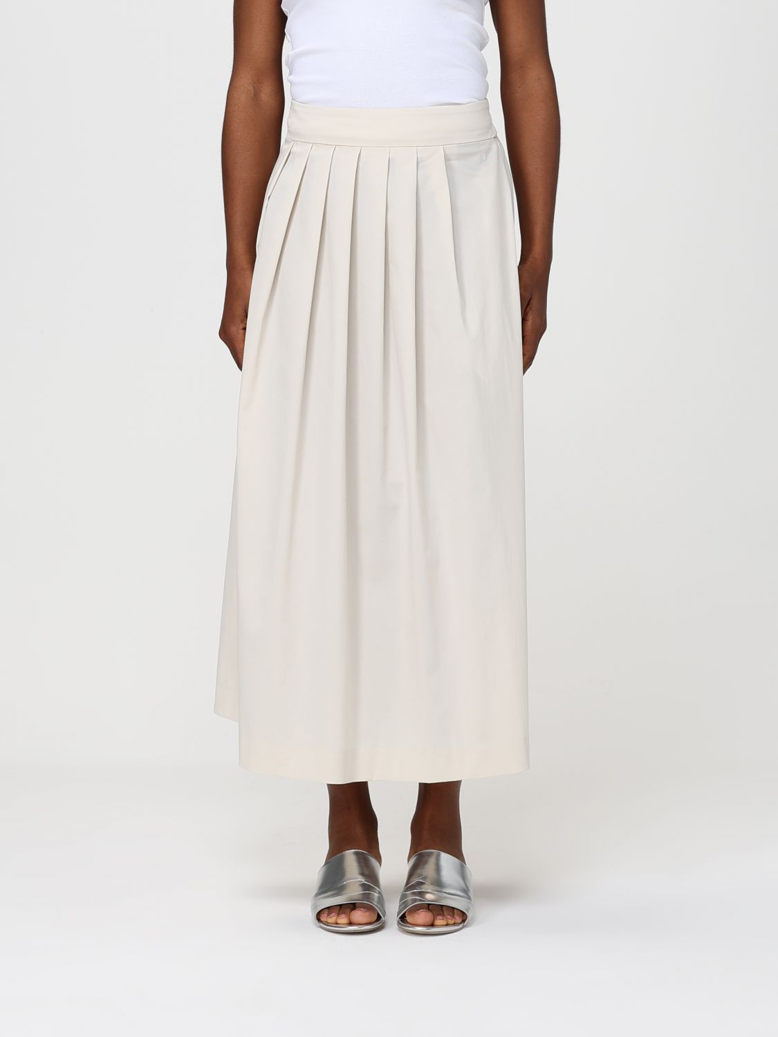 Skirt Woman color White