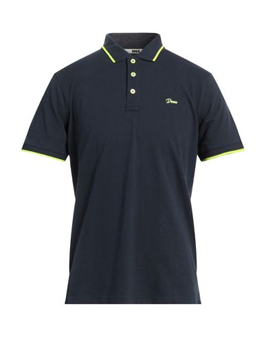 Man Polo shirt Midnight blue Size S Cotton