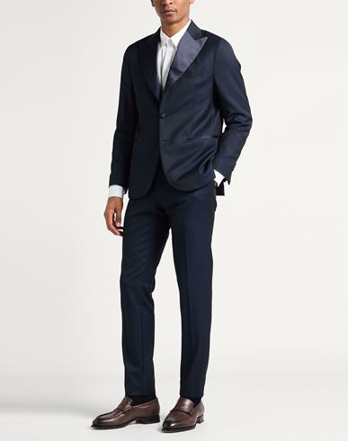 Man Suit Midnight blue Size 44 Virgin Wool