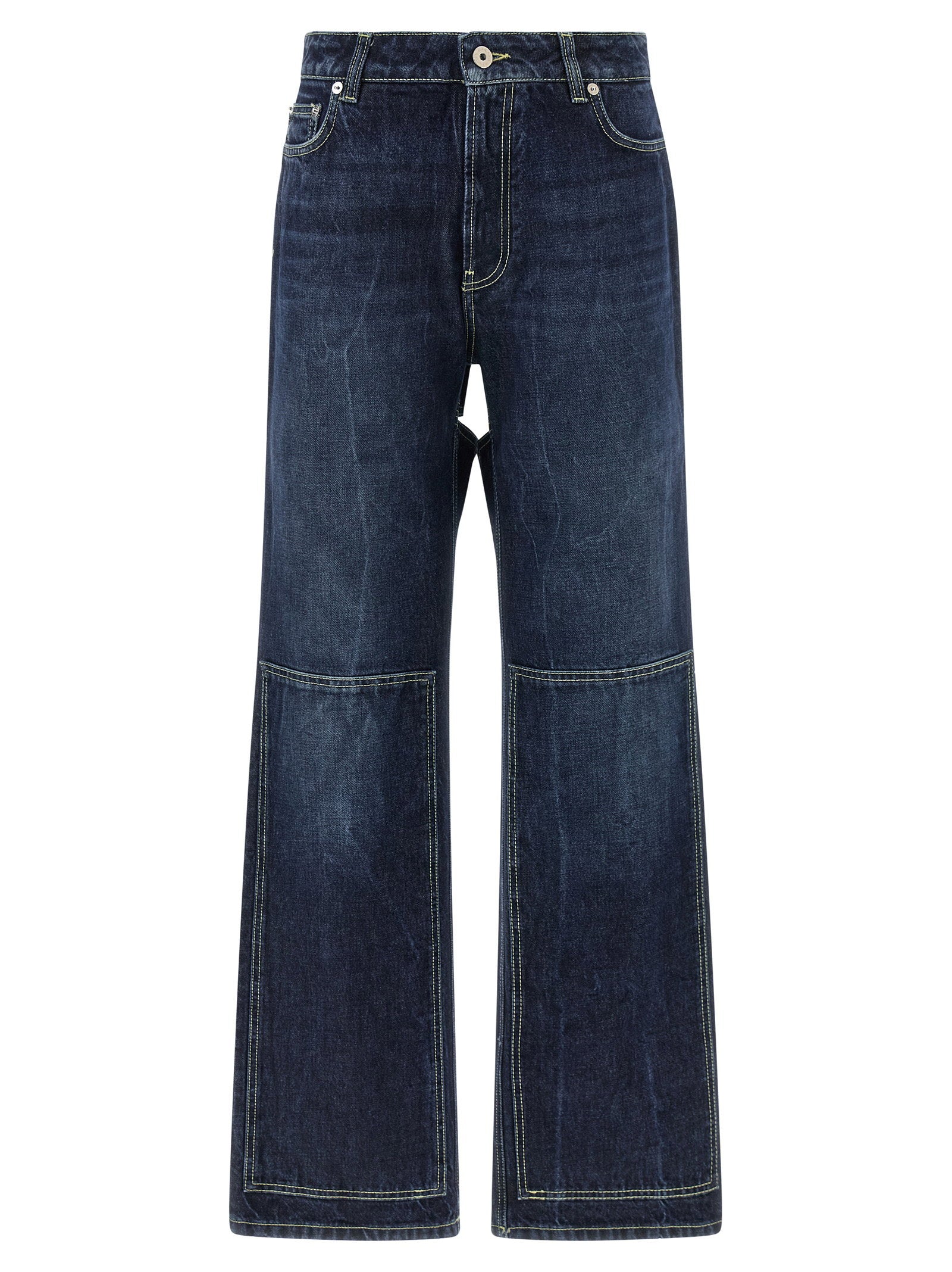 The Blue Cut-out Jeans