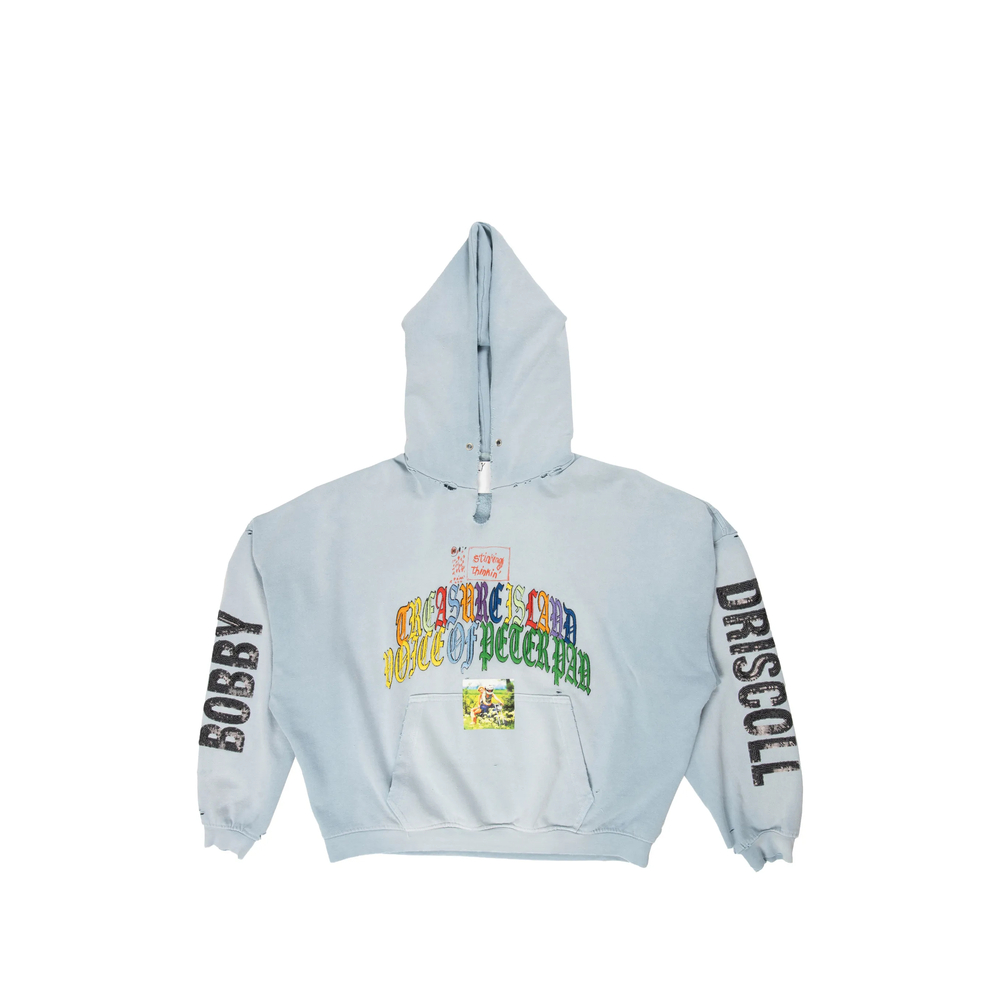Bobby Driscoll Graphic-print Distressed Hoodie