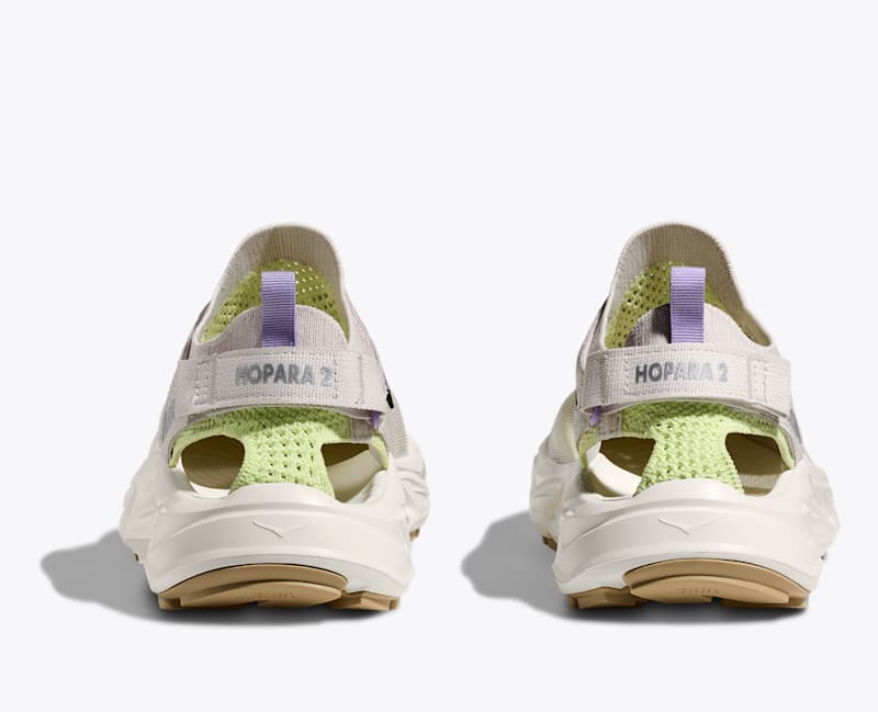 HOKA Women's Hopara 2 Shoes in Stucco/Alabaster