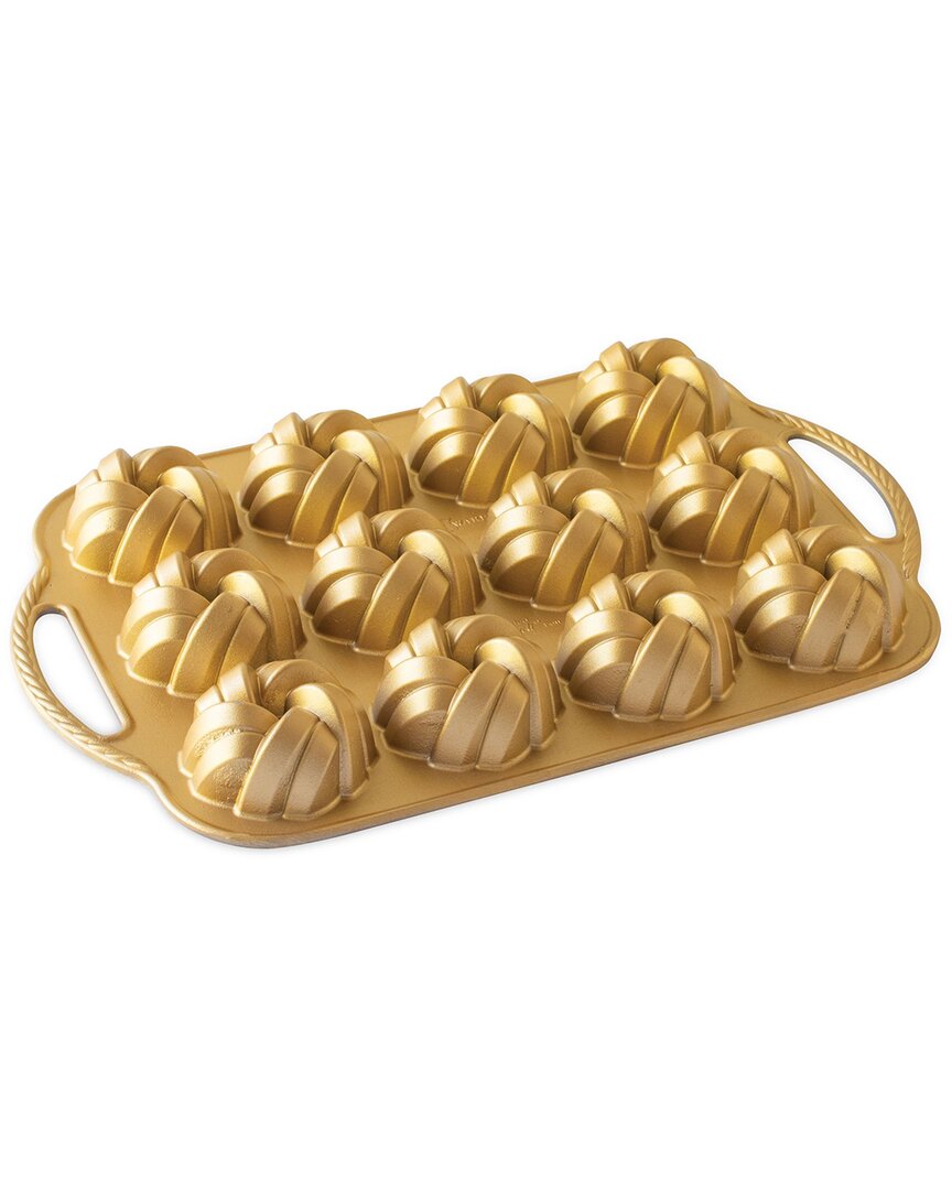 75th Anniversary Braided Mini Bundt Bites Pan