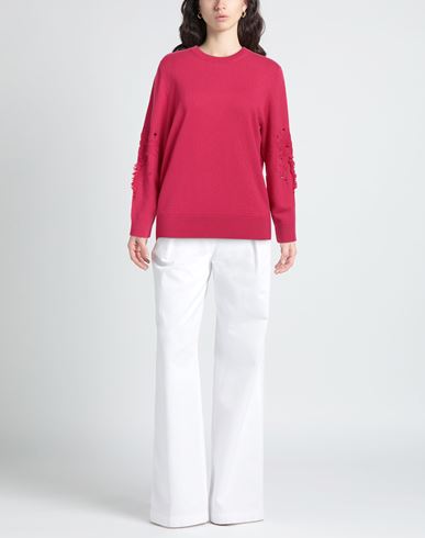 Barrie Woman Sweater Fuchsia Size S Cashmere