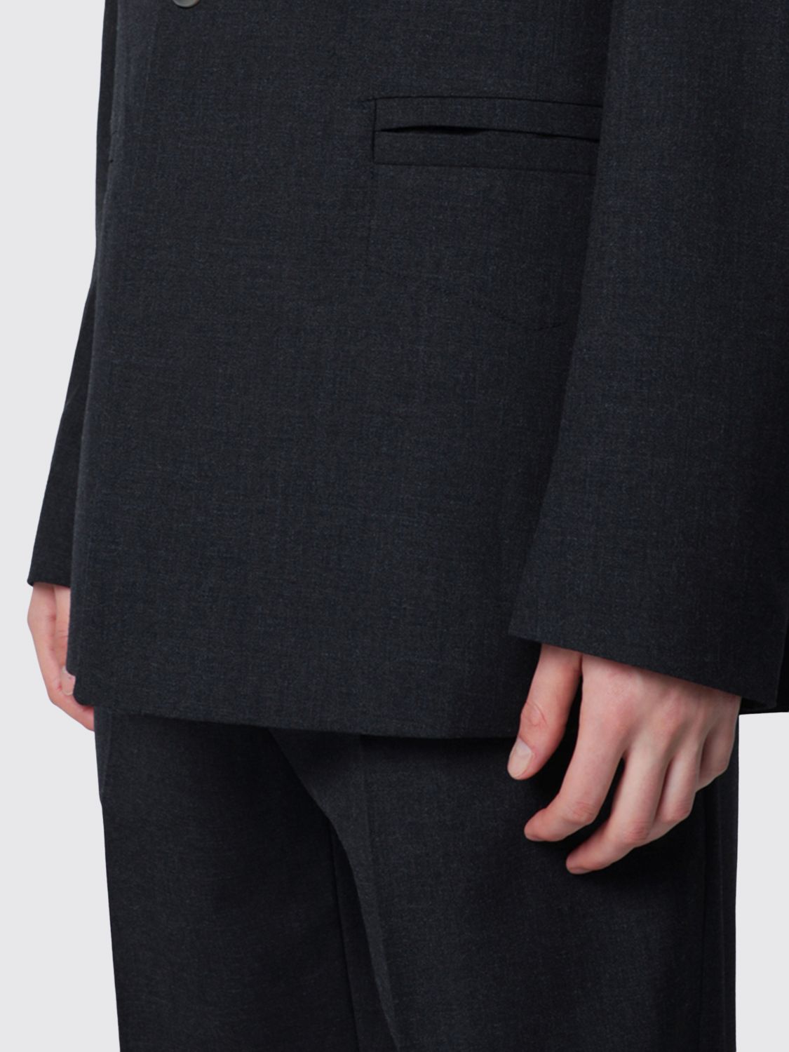 Namacheko - coat notch lapel front pockets design
