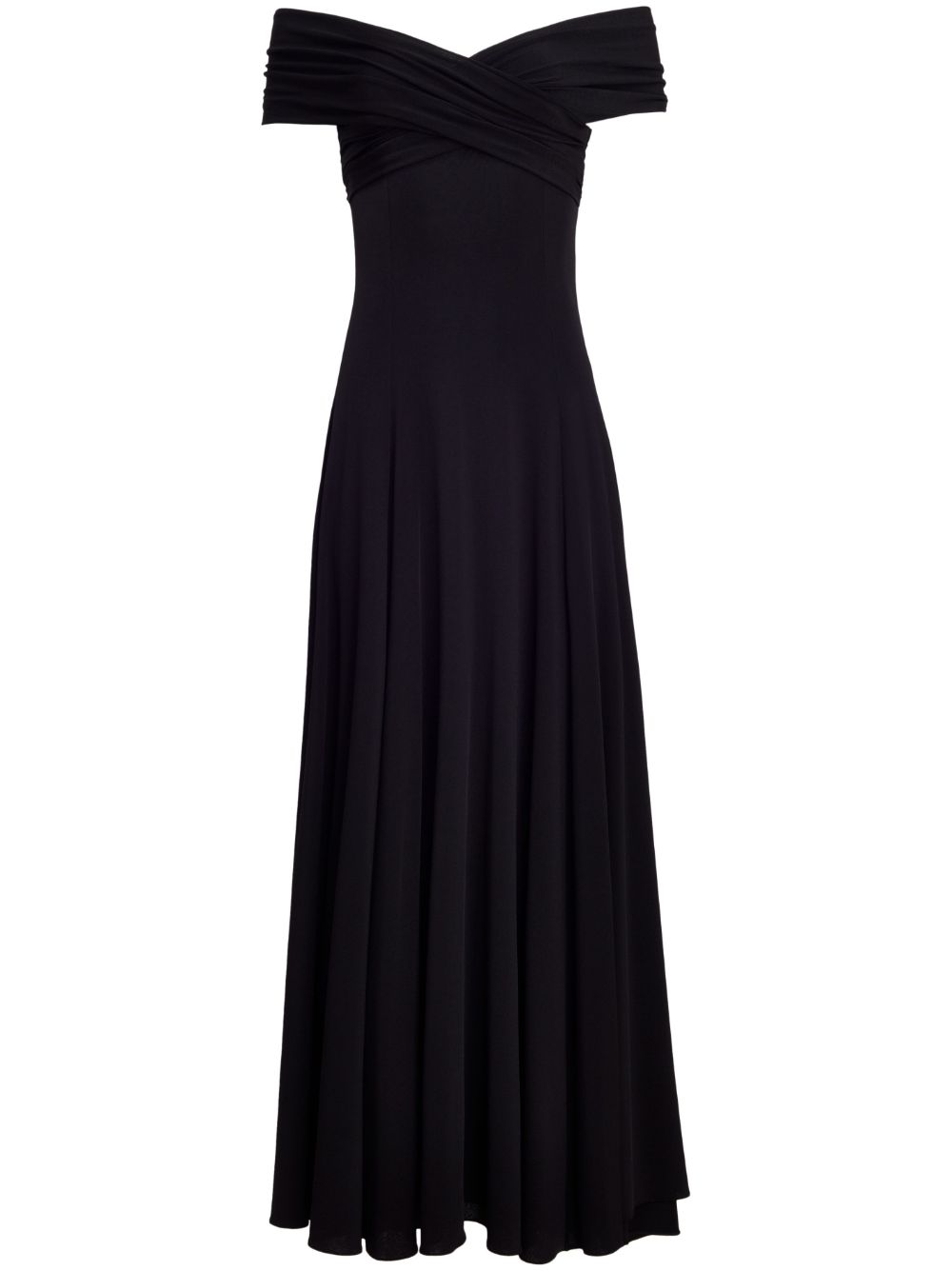 Bruna off-shoulder dress - Black