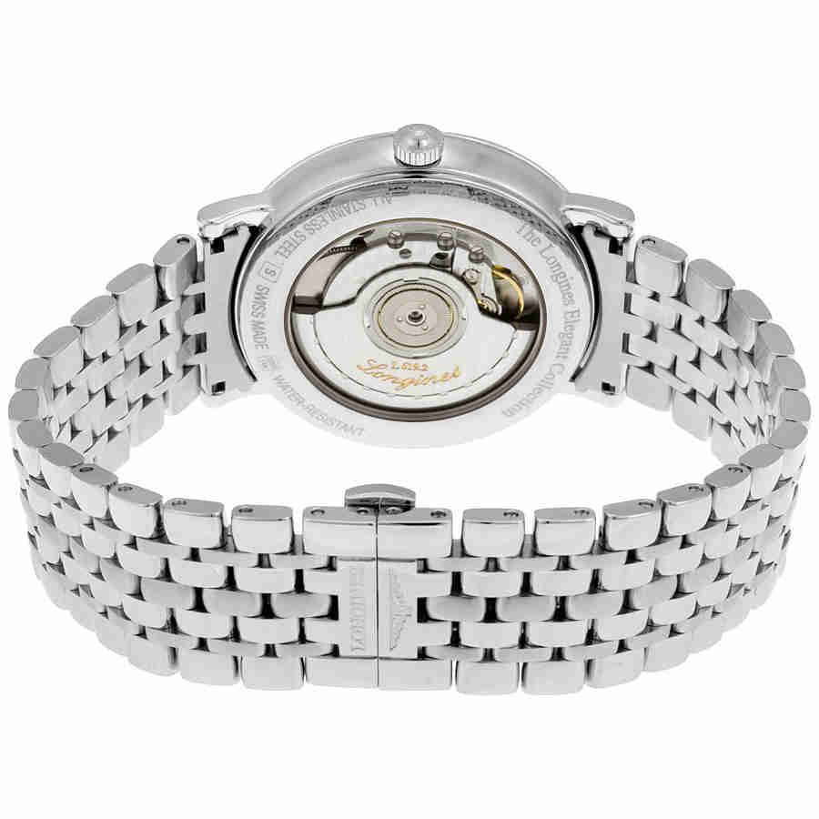 Elegant Automatic White Dial Mens Watch L4.910.4.12.6