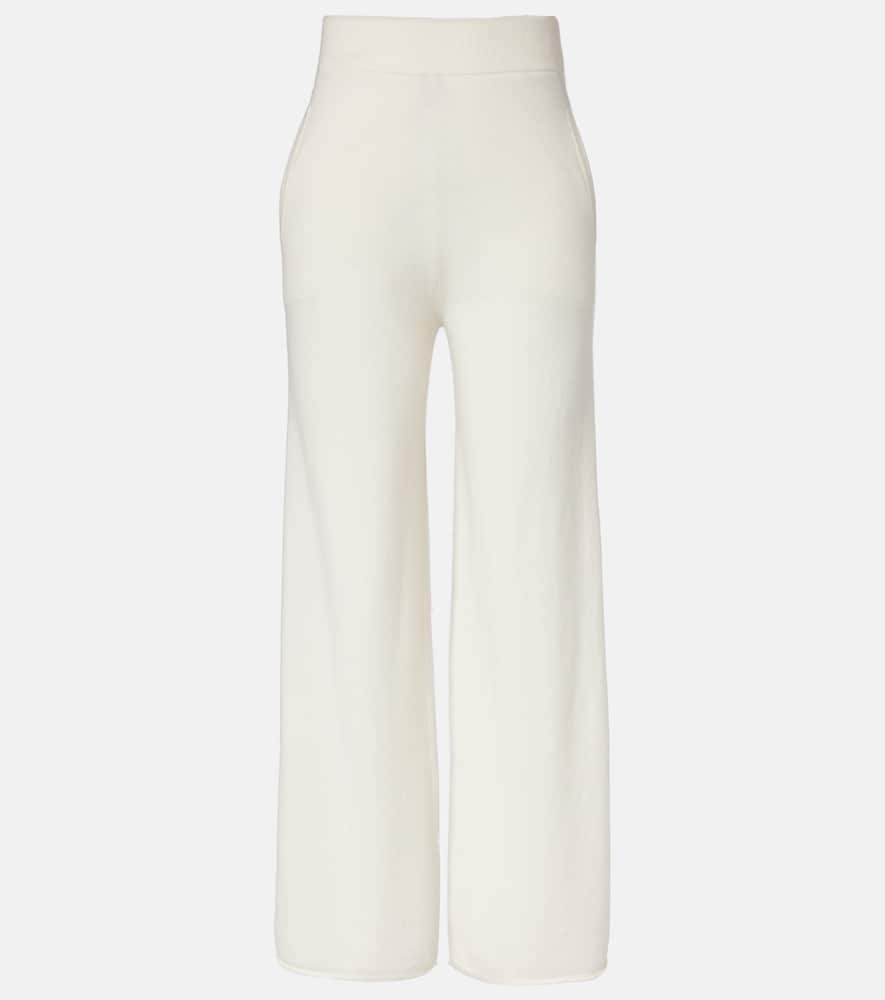 Mxppiega cashmere wide-leg pants