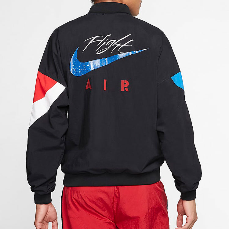 Legacy aj4 lightweight logo Printing Sports Splicing Jacket 'Usa'