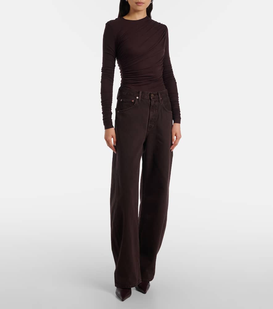 Low Curve wide-leg jeans