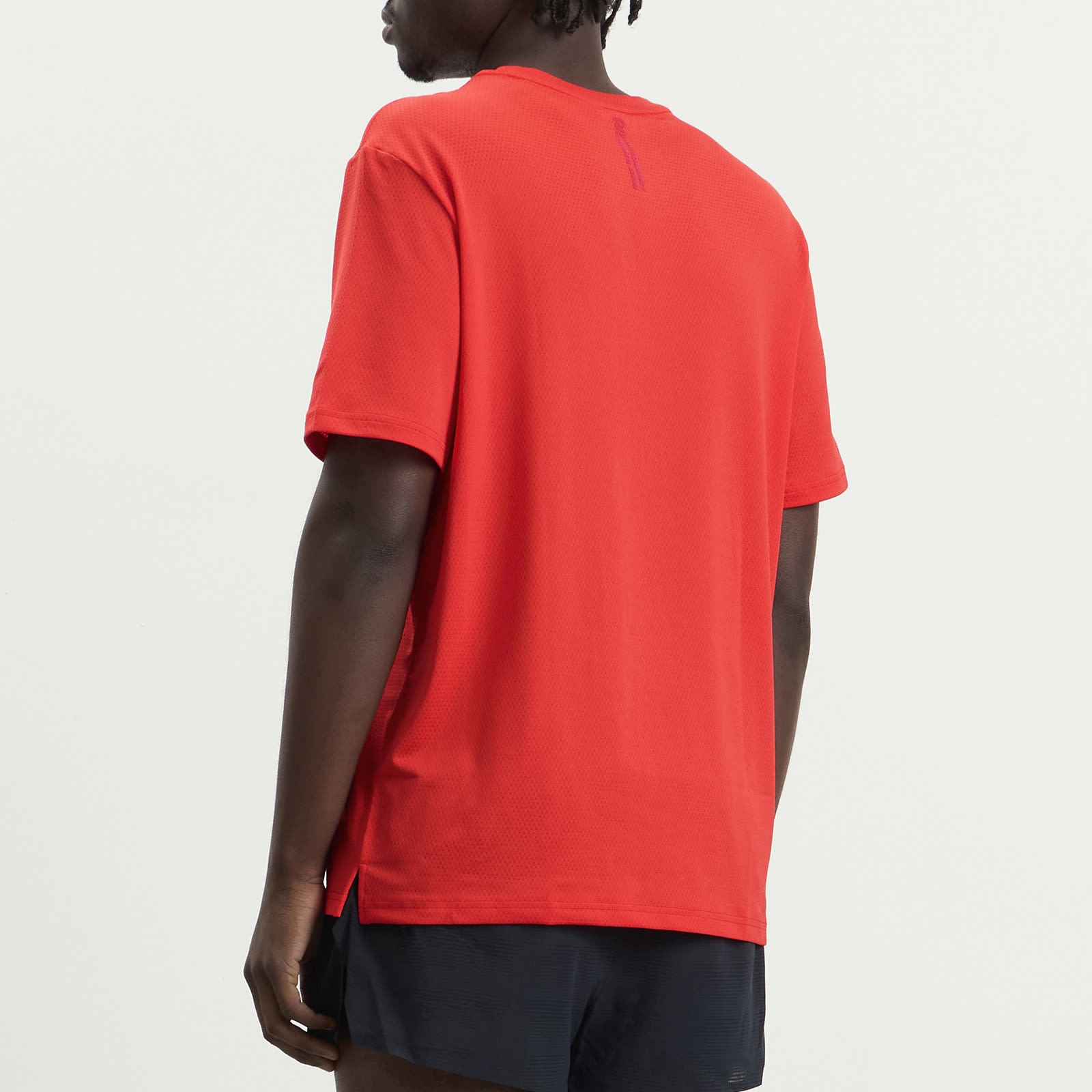 Men's MicroMesh Men's Performance T-Shirt in Poppy
