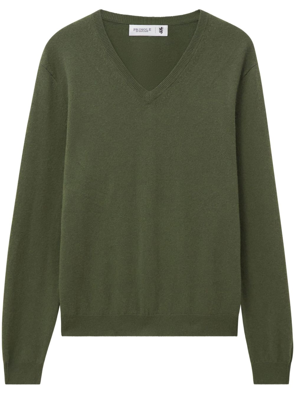 V-neck cashmere jumper - Blue