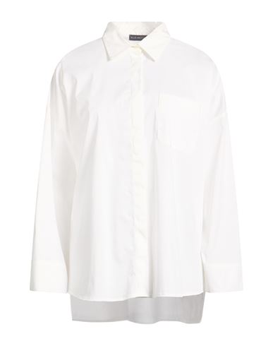 Woman Shirt Off white Size 6 Cotton, Polyamide, Elastane
