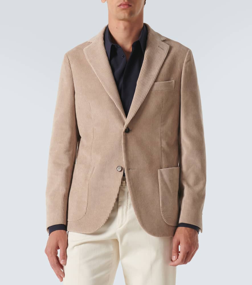 Incotex Cotton corduroy blazer