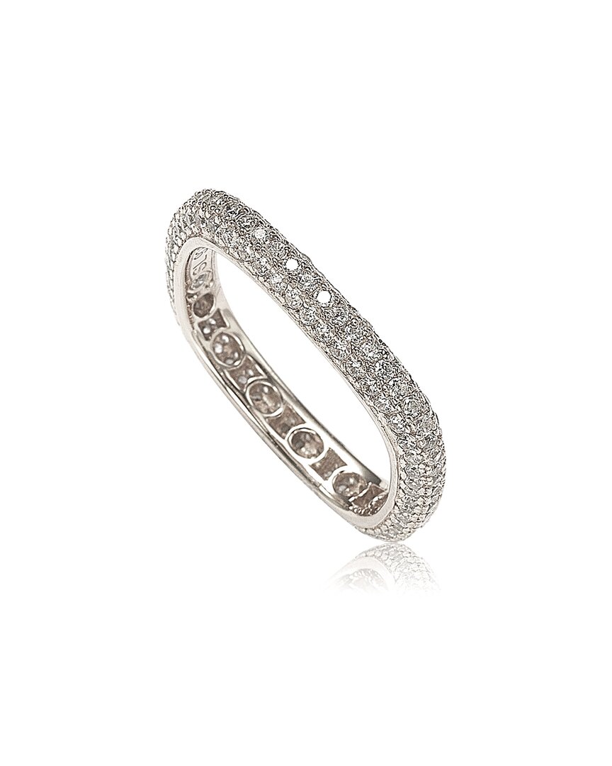 Silver Cz Stackable Ring