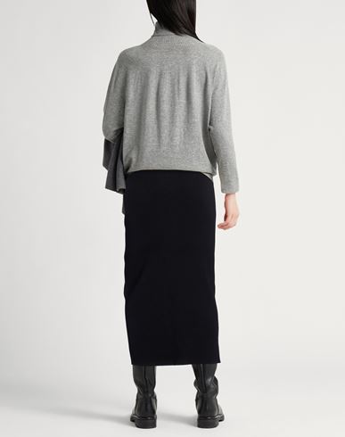 Woman Midi skirt Black Size XS Viscose, Polyester, Polyamide, Elastane