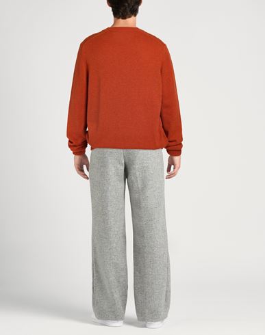 Man Sweater Orange Size 46 Virgin Wool