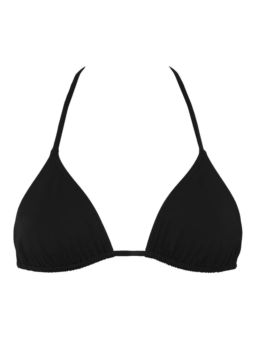 Mouna Bikini Top — Black