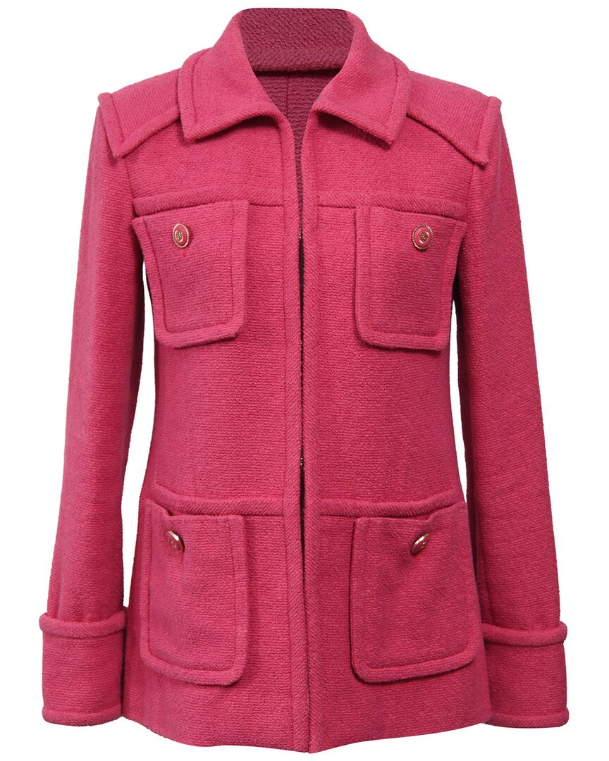 Four-Pocket Hook And Eye Jacket (Authentic Pre-Loved)