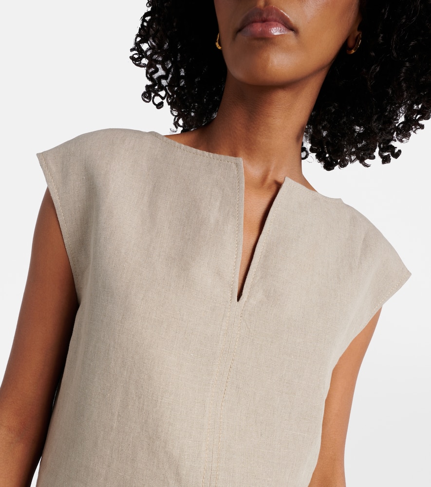 Colombo linen top