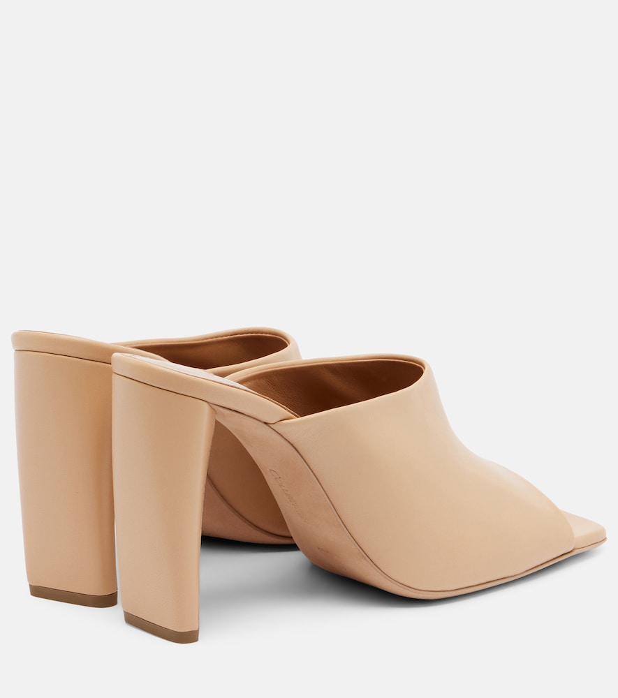 Palma leather mules