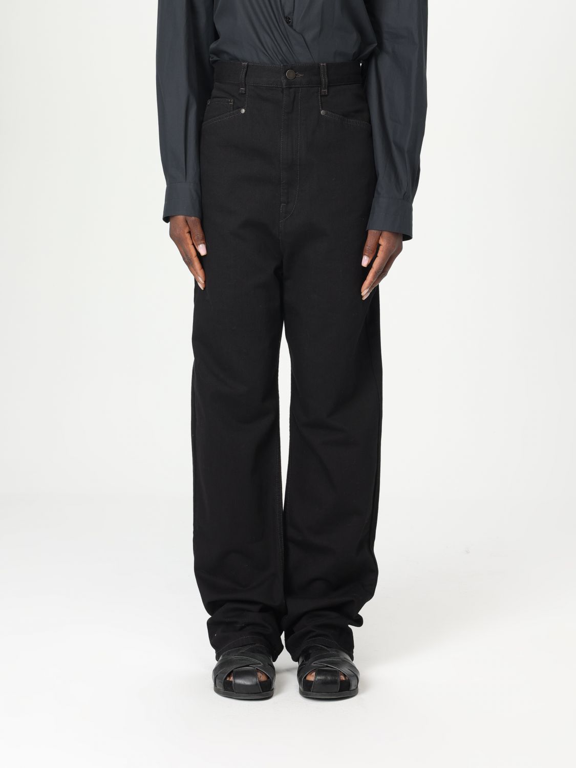 Drop-crotch jeans - Black