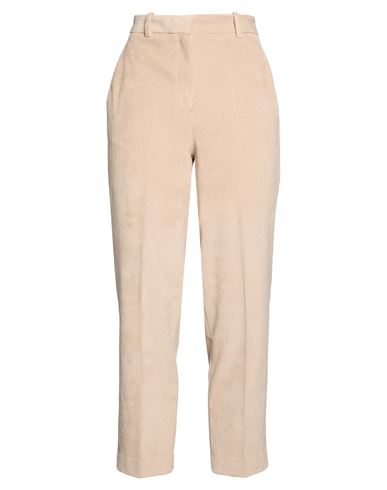 Woman Pants Beige Size 6 Cotton, Polyester