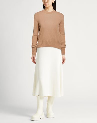 Woman Sweater Camel Size 12 Cashmere, Cotton, Viscose
