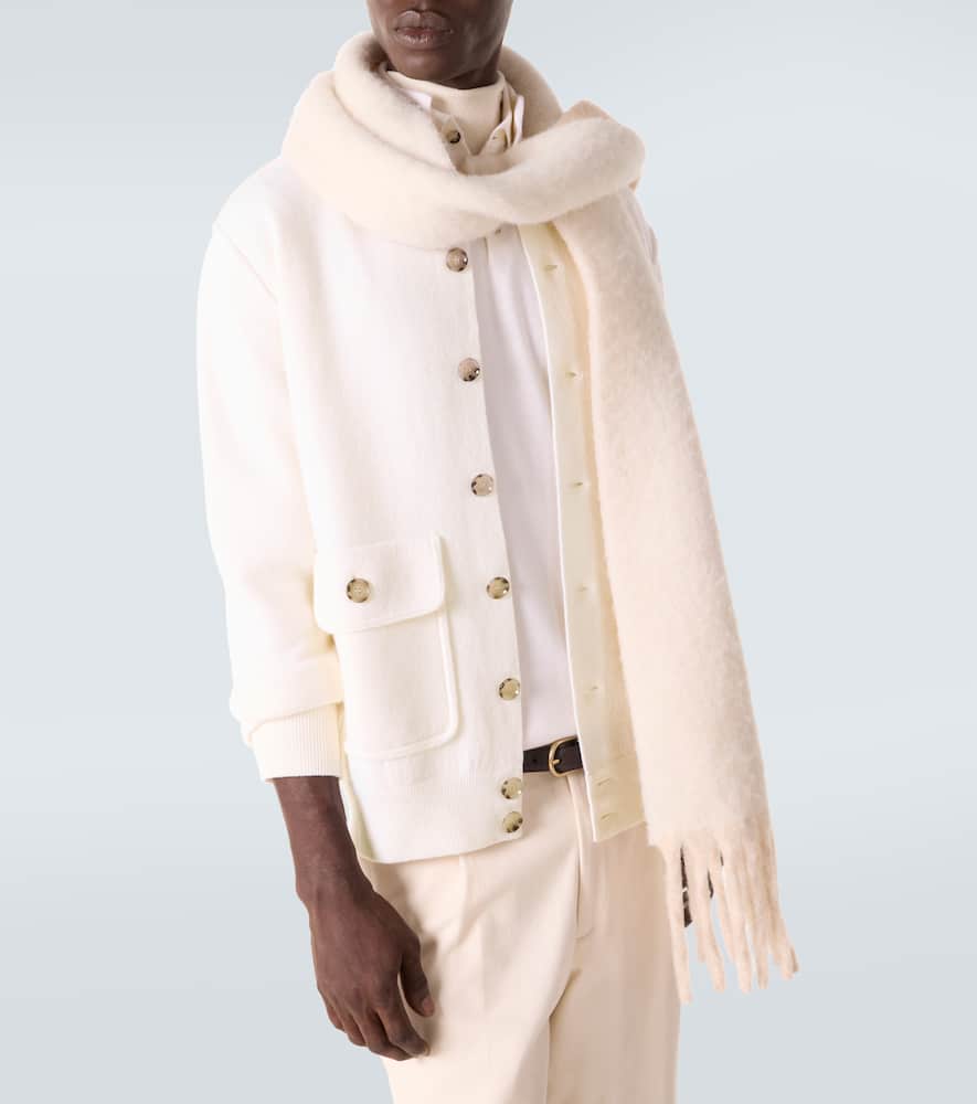 Wool and cashmere jacket