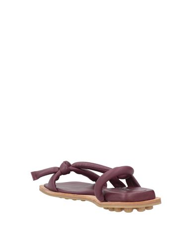 Woman Sandals Plum Size 6 Leather